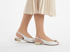 Босоножки Marino Fabiani 8185 nappa/bianco